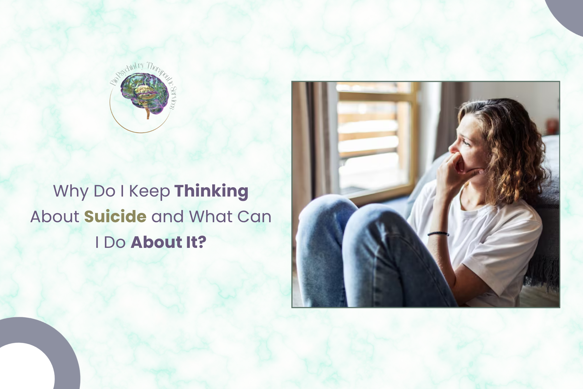 Thinking About Suicide and What Can I Do