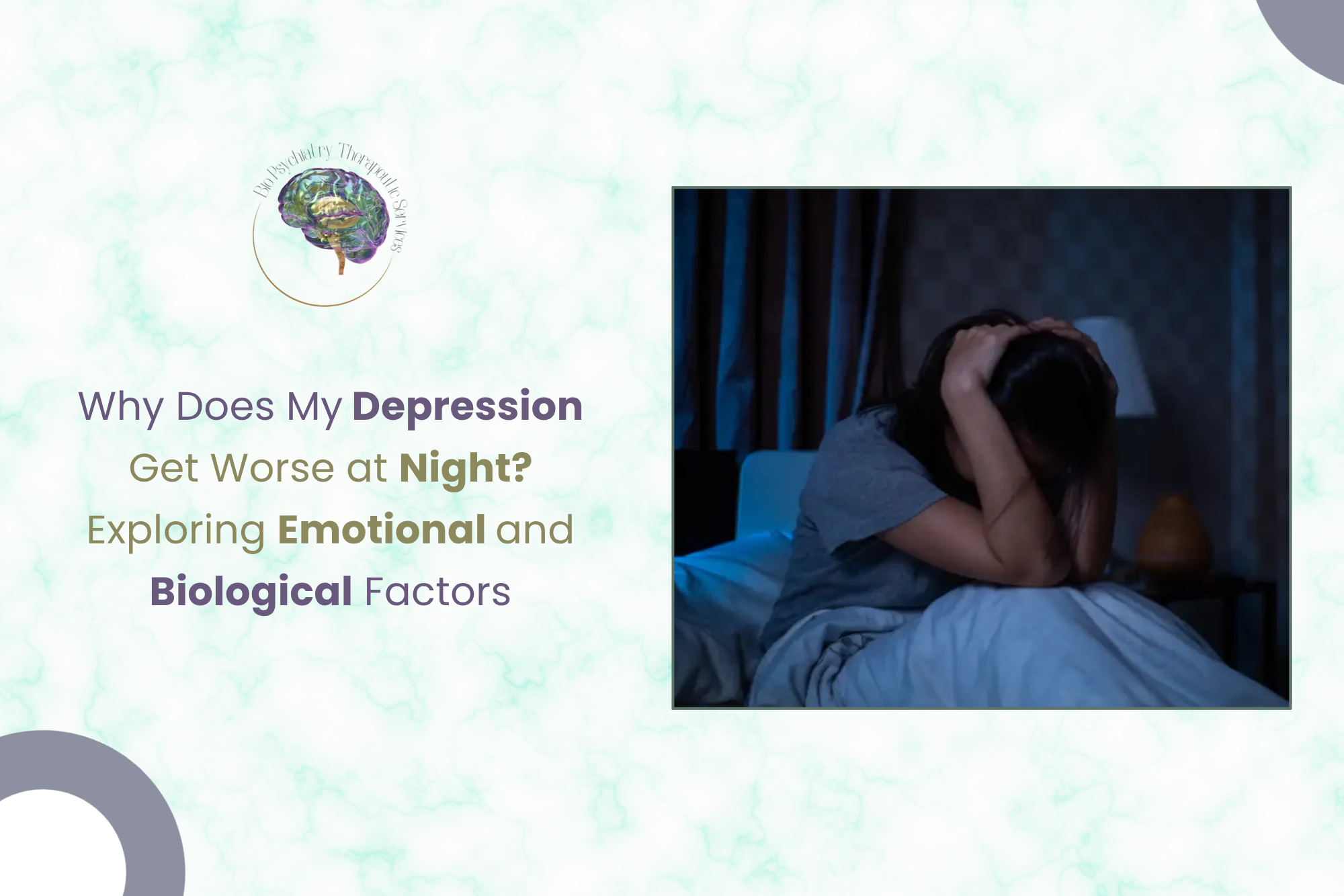 Why Does My Depression Get Worse at Night