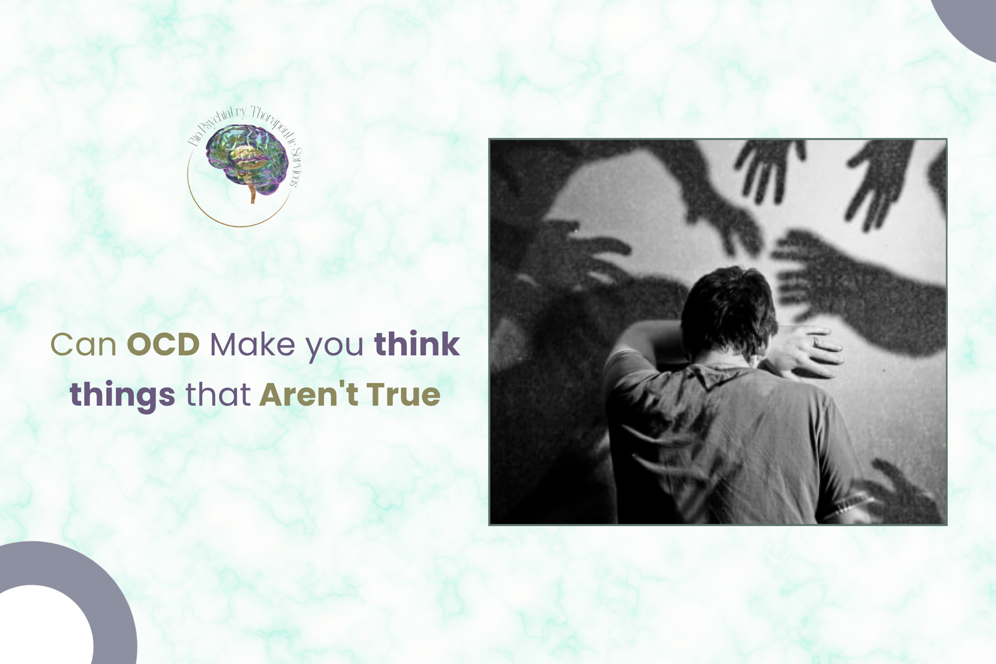 Can ocd make you think things that aren t true