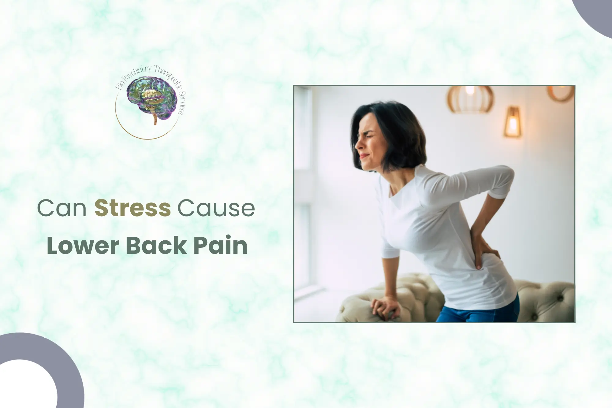 Stress Cause Lower Back Pain