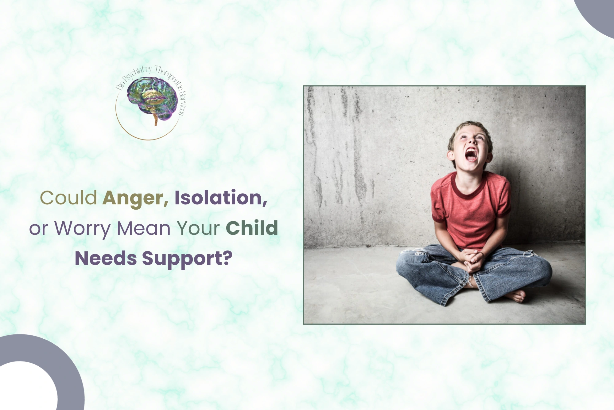 Could Anger  Isolation  or Worry Mean Your Child Needs Support